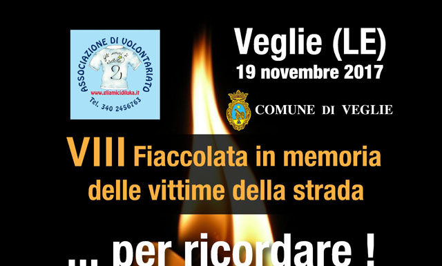 Fiaccolata Amici di Luka, 2017