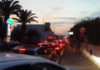 Traffico a Torre Lapillo. 12 agosto 2018 (ph. Danilo Ingrosso)