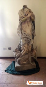 Statua Immacolata, 2018