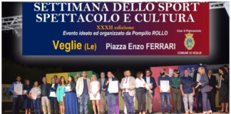 GRANDE SUCCESSO PER LA XXXII EDIZIONE DELLA “SETTIMANA DELLO SPORT SPETTACOLO E CULTURA” DI VEGLIE ORGANIZZATA DA POMPILIO ROLLO