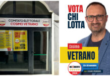 Regionali 2025: il professore Cosimo Vetrano inaugura il comitato elettorale nella “sua” Veglie