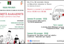 INAUGURAZIONE DELLA MOSTRA “LA VERITÀ ASSASSINATA” – DOMENICA 9 NOVEMBRE PRESSO LA BIBLIOTECA COMUNALE DI VEGLIE