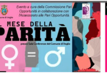 A VEGLIE TRE APPUNTAMENTI DEDICATI ALLA PARITÀ DI GENERE: 7, 14, 25 NOVEMBRE