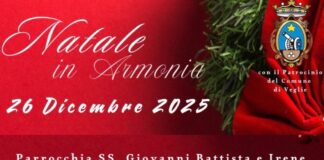 «NATALE IN ARMONIA»: CONCERTO DI NATALE DELL’ACCADEMIA MEUN E DEL CORO SAN GIOVANNI BATTISTA