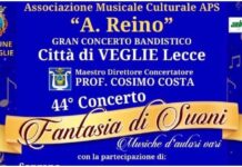 «FANTASIA DI SUONI» Concerto di Capodanno 2026 della BANDA di VEGLIE