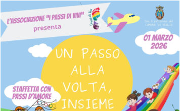 «UN PASSO ALLA VOLTA, INSIEME» Una staffetta organizzata dall’associazione “I Passi di Vivi” per l’1 marzo