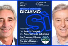 FRATELLI D’ITALIA VEGLIE – REFERENDUM SULLA GIUSTIZIA: Venerdì 27 Febbraio incontro con gli Onorevoli SAVERIO CONGEDO e ANTONIO GABELLONE