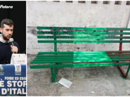 Guagnano, l’ennesimo sfregio alla memoria: il Comitato 10 Febbraio condanna l’atto vandalico contro la panchina dedicata ai Martiri delle Foibe