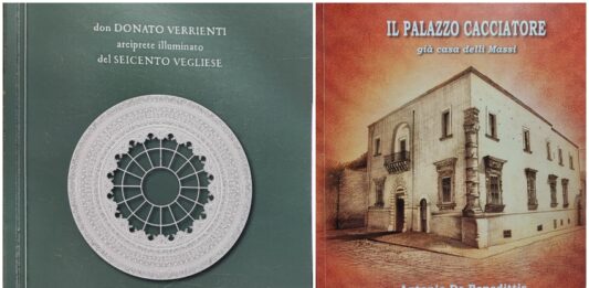 “DON DONATO VERRIENTI” e “IL PALAZZO CACCIATORE”: I due nuovi “QUADERNI DI STORIA” degli studiosi Cosimo Fai e Antonio De Benedittis