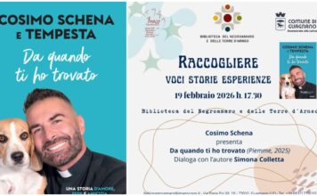 Don Cosimo Schena presenta il libro “DA QUANDO TI HO TROVATO” nella Biblioteca di Guagnano