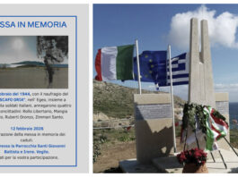 VEGLIE: Commemorazione della tragedia del “Piroscafo Oria” Giovedì 12 Febbraio 2026