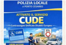 ATTIVO A PORTO CESAREO IL SERVIZIO “CUDE” CONTRASSEGNO UNIFICATO DISABILI EUROPEO