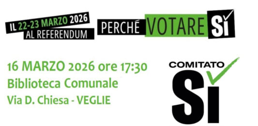 “COMITATO SÌ RIFORMA” – REFERENDUM SULLA GIUSTIZIA: “PERCHÉ VOTARE SÌ” Dibattito Pubblico Lunedì 16 Marzo Biblioteca Comunale
