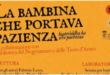 Cantina Moros ospita “La bambina che portava pazienza” Venerdì 15 Maggio