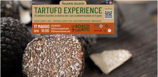 “Tartufo Experience” alla scoperta del tartufo nel Bosco Laurito di Oria