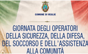 A Veglie la Cerimonia di Premiazione per la “Giornata degli Operatori della Sicurezza, della Difesa, del Soccorso e dell’Assistenza alla Comunità” Mercoledì 10 Giugno
