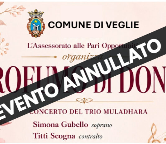«PROFUMO DI DONNA» EVENTO ANNULLATO