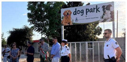 SALICE SALENTINO HA IL SUO DOG PARK