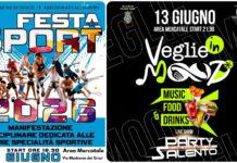 “FESTA DELLO SPORT” e “VEGLIE IN MOOD” a Veglie Sabato 13 Giugno una giornata di Sport e Divertimento