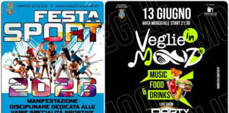 “FESTA DELLO SPORT” e “VEGLIE IN MOOD” a Veglie Sabato 13 Giugno una giornata di Sport e Divertimento