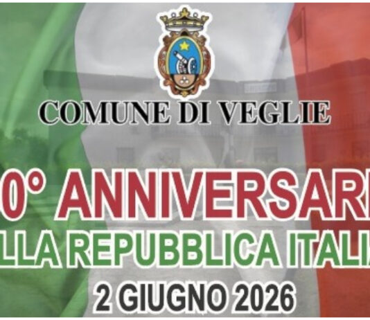 2 GIUGNO 206: VEGLIE CELEBRA GLI 80 ANNI DELLA REPUBBLICA CON UNA MOSTRA STORICA ALLA BIBLIOTECA COMUNALE