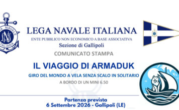 Presentazione de “IL VIAGGIO DI ARMADUK” skipper Carmine Vetrugno: Giro del Mondo a vela senza scalo in solitario a bordo di un Mini6.50
