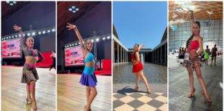 Quattro ballerine vegliesi della “ASD AURELIA DANCE STUDIO” ai Campionati Italiani di Ballo di categoria FIDESM a Rimini