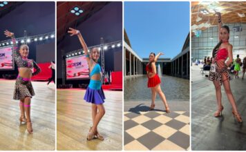 Quattro ballerine vegliesi della “ASD AURELIA DANCE STUDIO” ai Campionati Italiani di Ballo di categoria FIDESM a Rimini