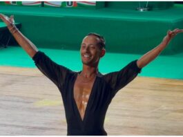 Il ballerino vegliese FRANCESCO ERROI sul podio al campionato italiano di Rimini