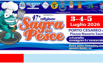 A PORTO CESAREO LA 47ª EDIZIONE DELLA “SAGRA DEL PESCE” 3-4-5 LUGLIO