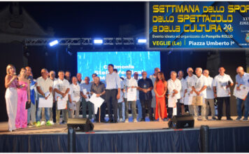 Si è conclusa con grande successo la 33° edizione della “Settimana dello Sport, dello Spettacolo e della Cultura” ideata ed organizzata da Pompilio Rollo a Veglie