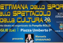 Al via la 33ª Edizione della “Settimana dello Sport dello Spettacolo e della Cultura” dal 16 al 18 Luglio a Veglie