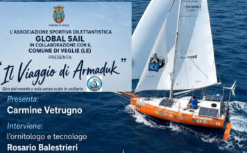 “IL VIAGGIO DI ARMADUK”: Lunedì 24 Agosto a Veglie presentazione del Giro del Mondo a vela senza scalo in solitario