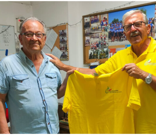 ENZO DE BENEDITTIS SOCIO ONORARIO DELL’ASSOCIAZIONE CICLISTICA “ASD LUIGI MURRA”