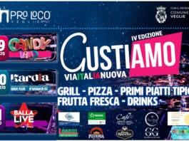 «GUSTIAMO VIA ITALIA NUOVA 4ª edizione»: A Veglie 3 giorni di Food, Drink & Music dal 19 al 21 Agosto 2026