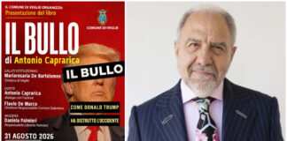 ANTONIO CAPRARICA PRESENTA A VEGLIE IL SUO ULTIMO LIBRO “IL BULLO”