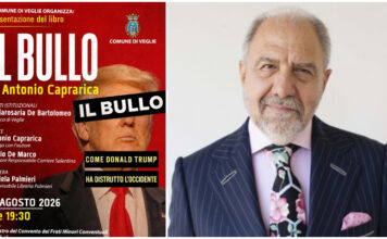 ANTONIO CAPRARICA PRESENTA A VEGLIE IL SUO ULTIMO LIBRO “IL BULLO”