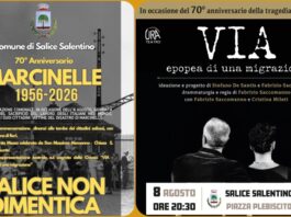 Salice Salentino ricorda i suoi martiri di Marcinelle a 70 anni dalla tragedia