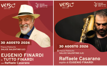 VERSO – SALICE MUSIC AND WINE: vino, musica e cultura per celebrare i 50 anni della DOC Salice Salentino 29 e 30 Agosto