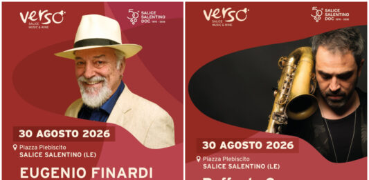VERSO – SALICE MUSIC AND WINE: vino, musica e cultura per celebrare i 50 anni della DOC Salice Salentino 29 e 30 Agosto