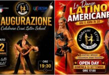 Sabato 12 Settembre inaugurazione “CALABRESE-ERROI Latin School” Scuola di Ballo