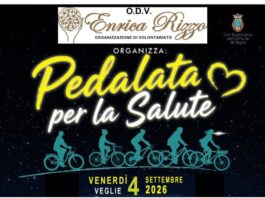 A Veglie la “PEDALATA PER LA SALUTE” Venerdì 4 Settembre