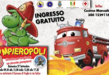Domenica a Veglie arriva “Pompieropoli”: una giornata dedicata ai bambini e alle famiglie