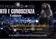 SONO UFFICIALMENTE APERTE LE CANDIDATURE PER LA X EDIZIONE PER L’ALTO RICONOSCIMENTO “VIRTÙ E CONOSCENZA 2026”