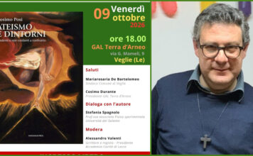 “ATEISMO E DINTORNI” Don COSIMO POSI presenta il suo libro a Veglie al festival “FILO ROSSO D’ARNEO” presso il GAL Terra d’Arneo