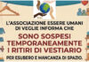 ASSOCIAZIONE “ESSERE UMANI” COMUNICAZIONE IMPORTANTE: SONO SOSPESI TEMPORANEAMENTE I RITIRI DI VESTIARIO