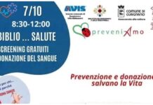 Seconda dizione di “Biblio…Salute” : donazione e prevenzione nella Biblioteca di Guagnano