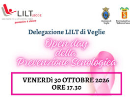 LILT VEGLIE: Open Day della prevenzione senologica Venerdì 30 Ottobre 2026