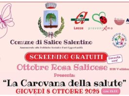 Ottobre Rosa Salicese 2026, al via la quinta edizione: screening gratuiti con “La Carovana della salute”