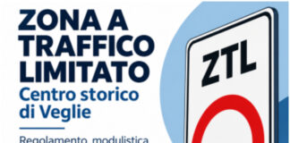 A VEGLIE PARTE LA ZONA A TRAFFICO LIMITATO NEL CENTRO STORICO